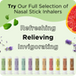 Nausology Aromatherapy Citrus Nasal Inhalers for Nausea Relief